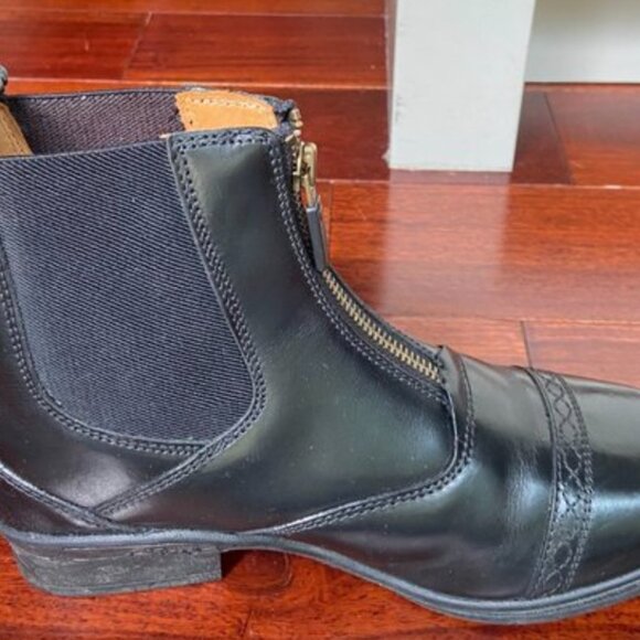 B Vertigo soft leather, zip front, equestrian boots. - Picture 5 of 13